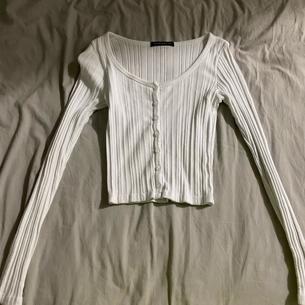 Brandy white shirt